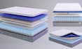 design 3d bedding, pillows, mattress, blankets modeling and rendering concept