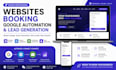design professional websites booking google automation features lead generation