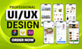 do figma design, figma website UI UX design, and mobile app UI design