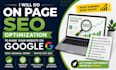 do on page SEO optimization and rank your website on google