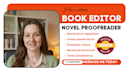 be your fantasy and romance novel copy editor and proofread for book consistency