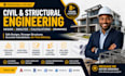 do civic and structural engineering design analysis calculations and drawing