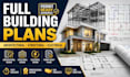 provide full building plans architectural structural electrical design