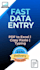 do fast data entry, PDF to excel, copy paste, typing in 24hr