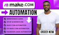 fix make com, made com, setup make com automation, make automation, make expert