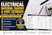 prepare electrical material takeoff and cost estimate