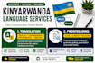 do accurate english to kinyarwanda translation manually