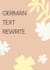 rewrite your german text clearly and naturally