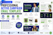 design a professional active campaign email template
