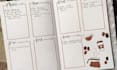 design journals, daily, weekly, monthly planners and notebooks