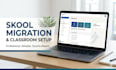 migrate your community to skool  and design your classroom setup