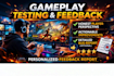 playtest your game and provide detailed gameplay feedback