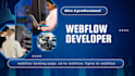 design, redesign, develop webflow website, webflow landing page, xd to webflow