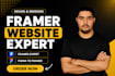 design framer website, framer landing page, figma to framer