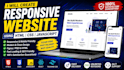 create responsive website using HTML CSS javascript