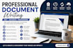 write professional documents, reports, and letters