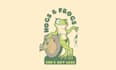 design bachelor party hogs and frogs logo for you
