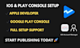 help to create IOS and console account setup