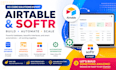 do airtable database, airtable interface, softr expert, automations integration
