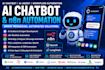 n8n ai agent n8n ai chatbot workflow automation ai voice agent whatsapp chatbot