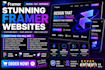 setup framer website, framer landing page developer, figma to framer expert