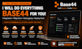 do base44 integration, migration, debugging deployment