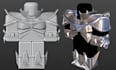 3d roblox character modeling, ugc model rigging animate monster outfit for game