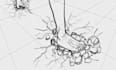 create hand drawn 2d frame by frame animation