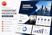 create professional powerpoint presentation and PPT slides design