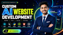 create custom ai software,ai web apps, and chatbot solution , ai web application