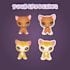 cute animal cartoon illustration lps