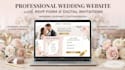 design wedding website with rsvp and digital invitations