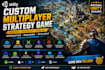 develop custom interactive unity multiplayer strategy game