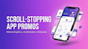 create scroll stopping mobile apps promo