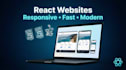 build responsive react websites