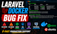 fix laravel bugs and server issues fast
