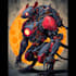 make cyberpunk sci fi robot, mecha character concept art