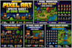create pixel art animation, top down tileset, sprite sheet, 2d game assets pack