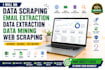 data scraping, email extraction, data mining, web scraping