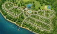 design land subdivision layout, parcel, plat map, site plan and campground map