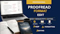be your line editor, copyediting, proofread manuscript for kdp