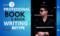 remake the ebook, type, and formatting