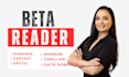 beta reader, romannce beta reader, alpha and beta reading feedback
