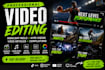 create highlight reels, hype reels, video article, video compilation