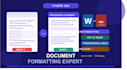 do word formatting, typing, and document editing
