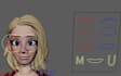 character rigging blendshap cc4 rig c4d rig facial rigging animated retopology