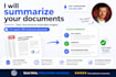 summarize your documents into clear insights
