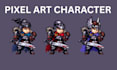 do pixel art character pixel animation 2d sprite sheet pixel game art character