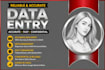 provide efficient data entry services with 100 percent accuracy