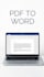scanned PDF to word document typing
